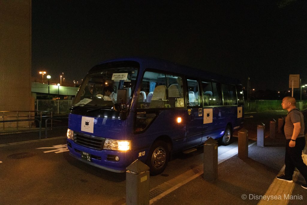 【変なホテル舞浜】シャトルバスの画像