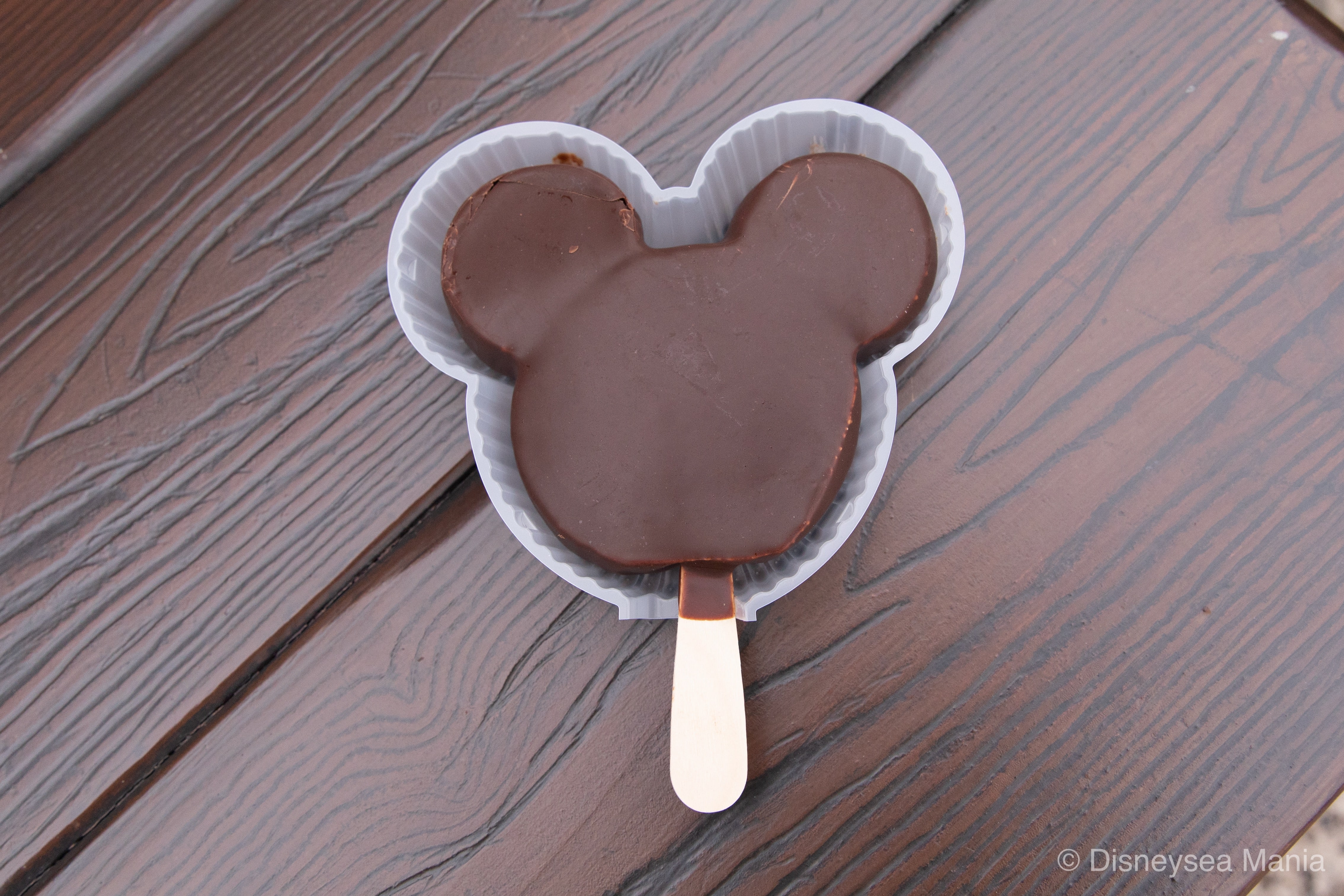 上海ディズニーのアイスMickey’s Ice Cream Classic（チョコレート）の画像