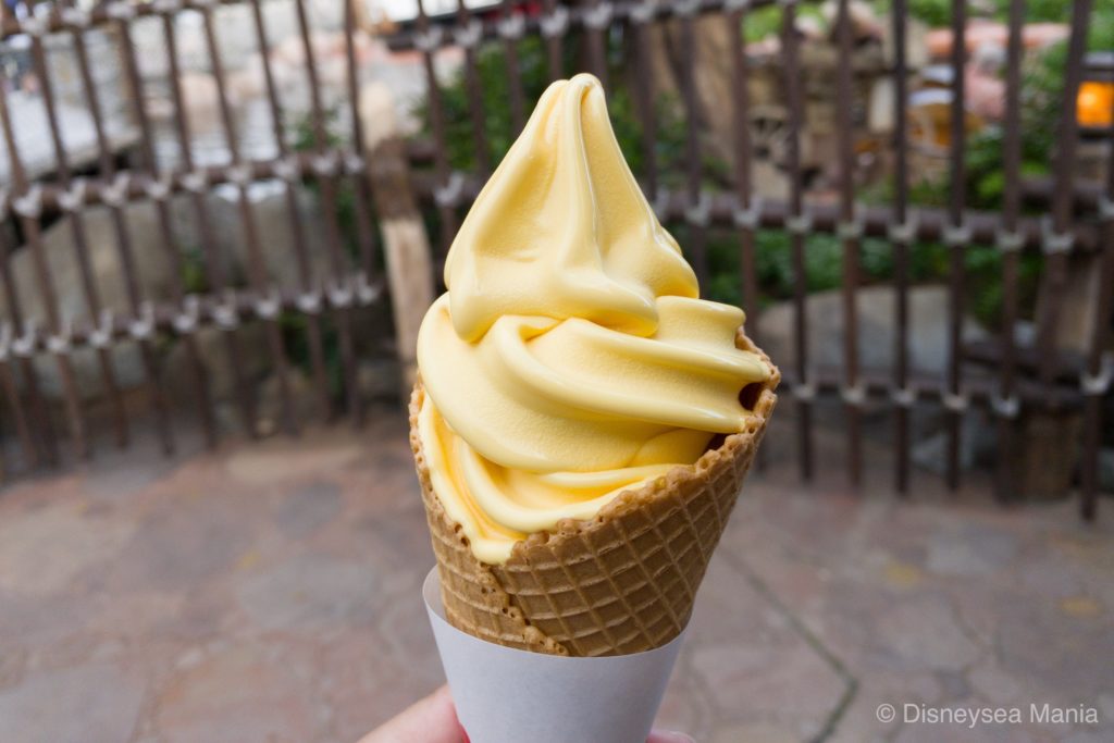 パンプキンソフトクリームの画像（ディズニー）