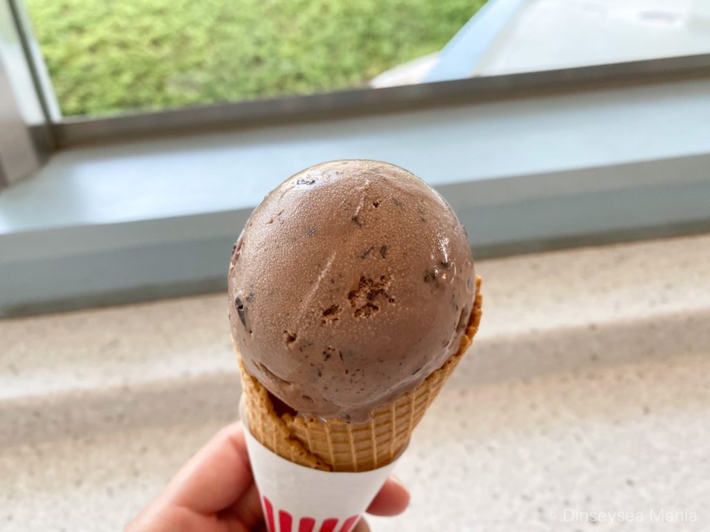 アイスクリームコーンのアイス（東京ディズニーランド）