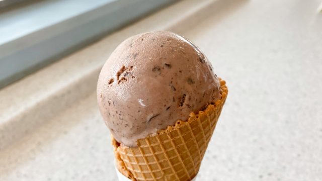 アイスクリームコーンのアイス（東京ディズニーランド）
